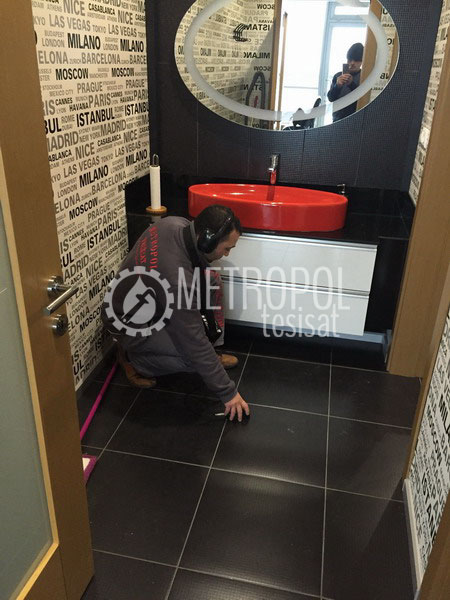 su kaçağı tespiti